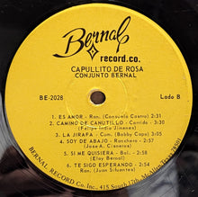 Laden Sie das Bild in den Galerie-Viewer, Conjunto Bernal : Capullito De Rosa (LP)