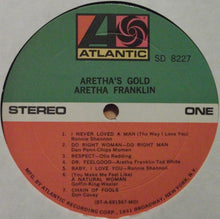 Laden Sie das Bild in den Galerie-Viewer, Aretha Franklin : Aretha's Gold (LP, Album, Comp, MO )