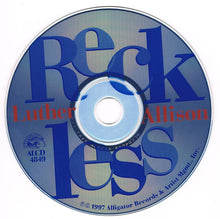 Load image into Gallery viewer, Luther Allison : Reckless (CD, Album, San)