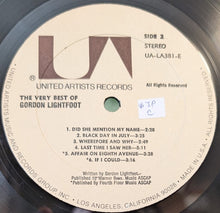 Load image into Gallery viewer, Gordon Lightfoot : The Very Best Of Gordon Lightfoot (LP, Comp, RE)