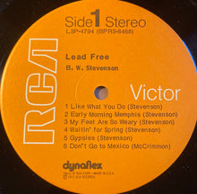 Load image into Gallery viewer, B.W. Stevenson : Lead Free (LP, Album, Ind)