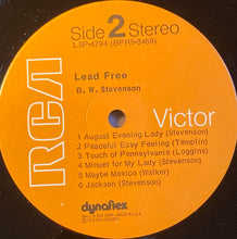 Load image into Gallery viewer, B.W. Stevenson : Lead Free (LP, Album, Ind)