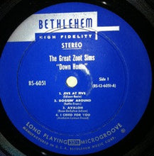 Laden Sie das Bild in den Galerie-Viewer, Zoot Sims : Down Home (LP, Album)