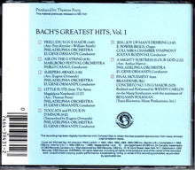 Charger l'image dans la galerie, Various : Bach's Greatest Hits Vol. 1 (CD, Comp, RP)