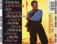 Load image into Gallery viewer, Luther Allison : Blue Streak (CD, Album)