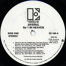 Load image into Gallery viewer, Sparks : No.1 In Heaven (LP, Album, Promo, Whi)