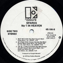 Load image into Gallery viewer, Sparks : No.1 In Heaven (LP, Album, Promo, Whi)