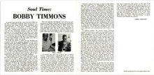 Load image into Gallery viewer, Bobby Timmons With Art Blakey, Blue Mitchell & Sam Jones : Soul Time (CD, Album, RE, RM)