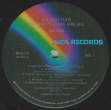 Charger l'image dans la galerie, Bob Wills : Bob Wills Plays The Greatest String Band Hits (LP, Album, RE)