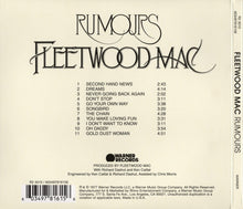 Laden Sie das Bild in den Galerie-Viewer, Fleetwood Mac : Rumours (CD, Album, RE)