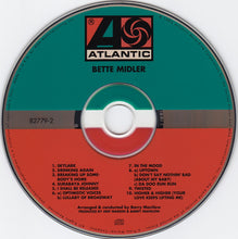 Laden Sie das Bild in den Galerie-Viewer, Bette Midler : Bette Midler (CD, Album, RE, RM)