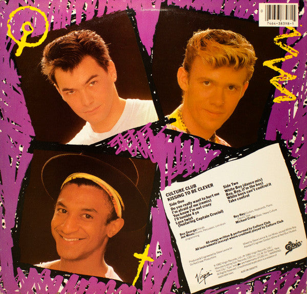 Buy Culture Club : Kissing To Be Clever (LP, Album, 1st) Online