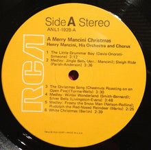 Load image into Gallery viewer, Henry Mancini, His Orchestra And Chorus* : A Merry Mancini Christmas (LP, Album, RE)