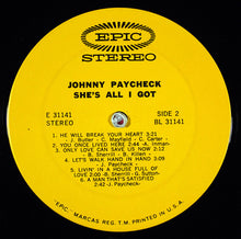 Laden Sie das Bild in den Galerie-Viewer, Johnny Paycheck : She's All I Got (LP, Album)