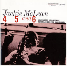 Load image into Gallery viewer, Jackie McLean : 4, 5 And 6 (CD, Album, RE, RM)