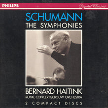 Laden Sie das Bild in den Galerie-Viewer, Schumann* - Bernard Haitink, Royal Concertgebouw Orchestra* : The Symphonies (2xCD, Comp)