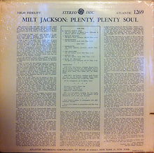 Load image into Gallery viewer, Milt Jackson : Plenty, Plenty Soul (LP, Album, RE)