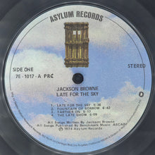 Charger l'image dans la galerie, Jackson Browne : Late For The Sky (LP, Album, PRC)