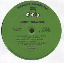 Load image into Gallery viewer, Jerry Williams* : Jerry Williams (LP)