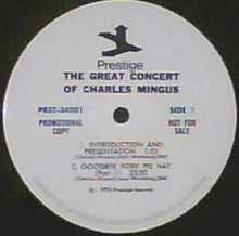Laden Sie das Bild in den Galerie-Viewer, Charles Mingus : The Great Concert Of Charles Mingus (3xLP, Album, Promo, Gat)