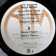 Charger l'image dans la galerie, Hoyt Axton : Life Machine (LP, Album, Mon)