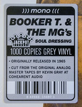Load image into Gallery viewer, Booker T. & The MGs* : Soul Dressing (LP, Album, Mono, Ltd, Gre)