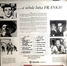 Laden Sie das Bild in den Galerie-Viewer, Frankie Avalon : A Whole Lotta Frankie (LP, Comp, Mono)