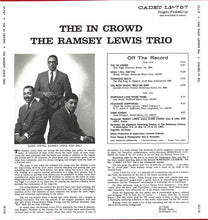 Laden Sie das Bild in den Galerie-Viewer, The Ramsey Lewis Trio : The In Crowd (LP, Album)
