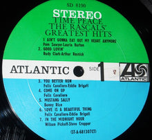Load image into Gallery viewer, The Rascals : Time Peace: The Rascals' Greatest Hits (LP, Comp, CT )
