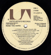 Load image into Gallery viewer, Marie Osmond And Jimmy Osmond And Burl Ives : Hugo The Hippo (Original Motion Picture Soundtrack) (LP, Album)