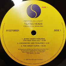 Load image into Gallery viewer, Talking Heads : Remain In Light (LP, Album, RE, RP, 180)