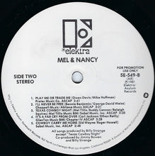 Laden Sie das Bild in den Galerie-Viewer, Mel Tillis And Nancy Sinatra : Mel & Nancy (LP, Promo, All)