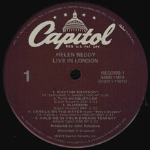 Load image into Gallery viewer, Helen Reddy : Live In London (2xLP, Album, Jac)