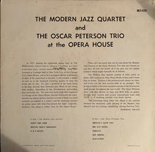 Load image into Gallery viewer, The Modern Jazz Quartet And The Oscar Peterson Trio : At The Opera House (LP, Album, Mono)