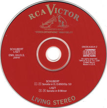 Charger l'image dans la galerie, Gilels* - Schubert*, Liszt* : Schubert: Sonata In D, D. 850/Op. 53 • Liszt: Sonata In B Minor (CD, Comp, RM)