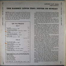 Load image into Gallery viewer, The Ramsey Lewis Trio : Never On Sunday (LP, Album)