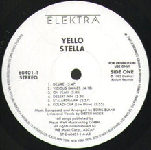 Load image into Gallery viewer, Yello : Stella (LP, Album, Promo, AR)