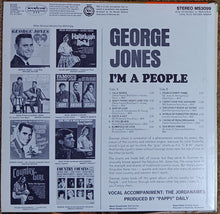 Charger l'image dans la galerie, George Jones (2) : I'm A People (LP, Album, Mon)