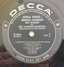 Load image into Gallery viewer, Guy Warren With Red Saunders Orchestra* Under Direction Of Gene Esposito : Africa Speaks America Answers (LP, Album, Mono, Mic)