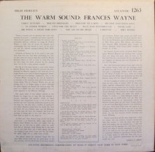 Laden Sie das Bild in den Galerie-Viewer, Frances Wayne : The Warm Sound: Frances Wayne (LP, Album)