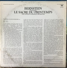 Load image into Gallery viewer, Bernstein*, The London Symphony Orchestra* - Stravinsky* : Le Sacre Du Printemps (LP, Album)