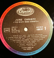 Load image into Gallery viewer, June Christy : The Misty Miss Christy (LP, Album, Mono, RE)
