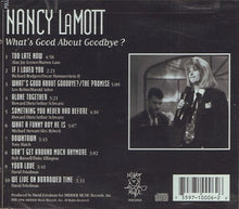 Laden Sie das Bild in den Galerie-Viewer, Nancy LaMott : What's Good About Goodbye? (CD, Album)