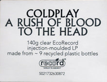 Laden Sie das Bild in den Galerie-Viewer, Coldplay : A Rush Of Blood To The Head (LP, Album, RE, Cle)