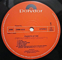 Load image into Gallery viewer, Vangelis : Chariots Of Fire (LP, Album)