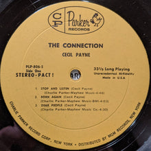 Load image into Gallery viewer, Cecil Payne : The Connection (LP, Album, Yel)