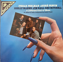 Laden Sie das Bild in den Galerie-Viewer, Itzhak Perlman, André Previn, Shelly Manne, Jim Hall, Red Mitchell : A Different Kind Of Blues (LP, Album)