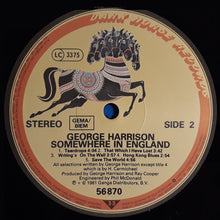 Laden Sie das Bild in den Galerie-Viewer, George Harrison : Somewhere In England (LP, Album, RE)