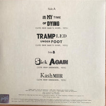 Laden Sie das Bild in den Galerie-Viewer, Led Zeppelin : Live EP (12", EP, Comp)