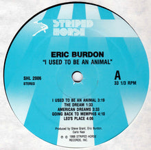 Load image into Gallery viewer, Eric Burdon : I Used To Be An Animal (LP, Album)